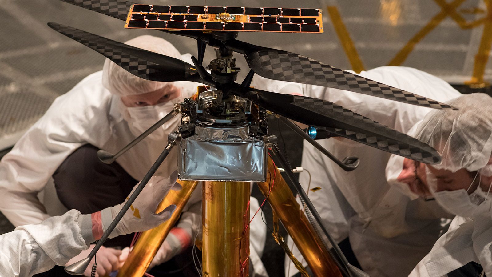 Марсианският хеликоптер "Инджинюити"