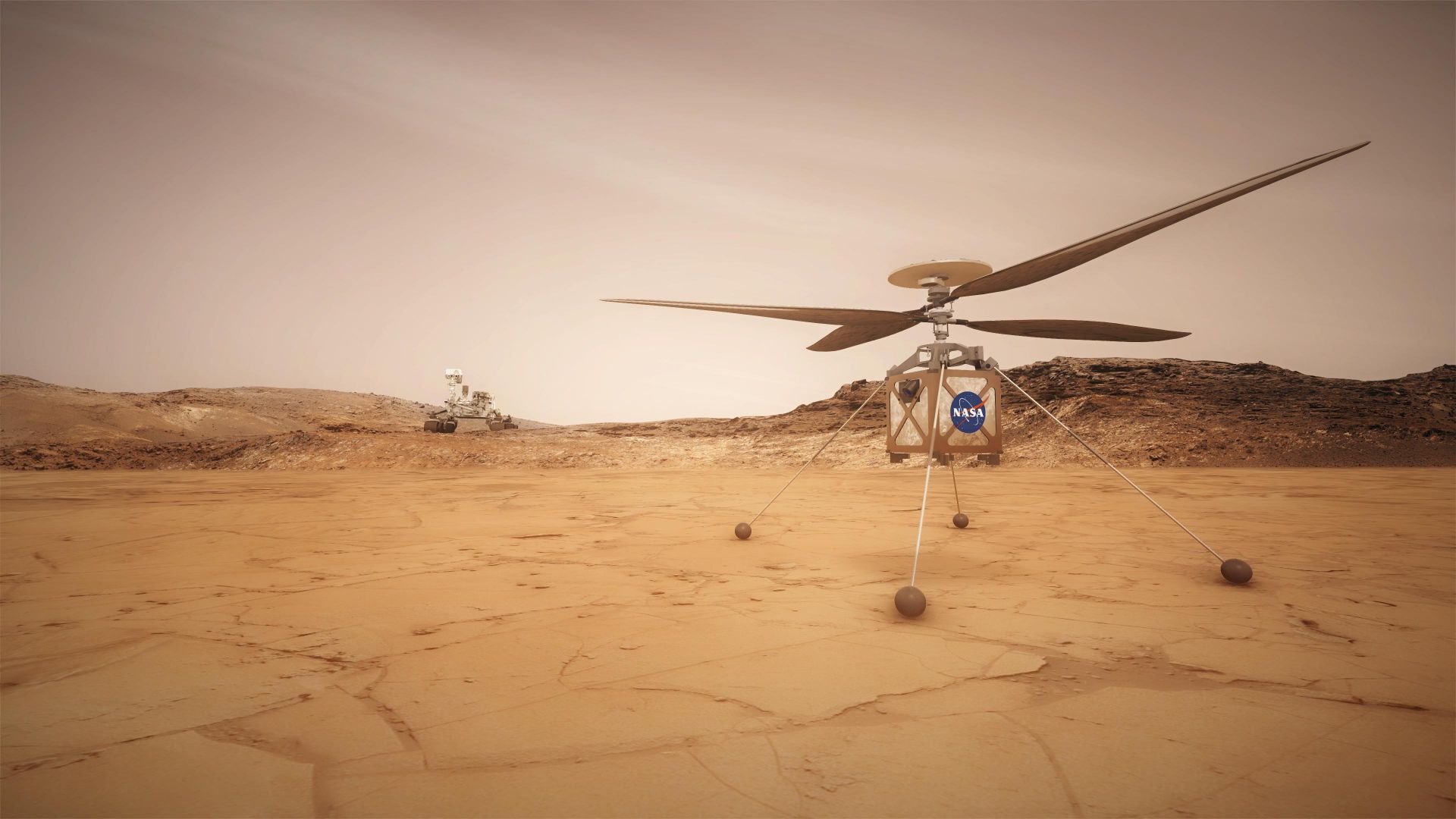 Марсианският хеликоптер на НАСА