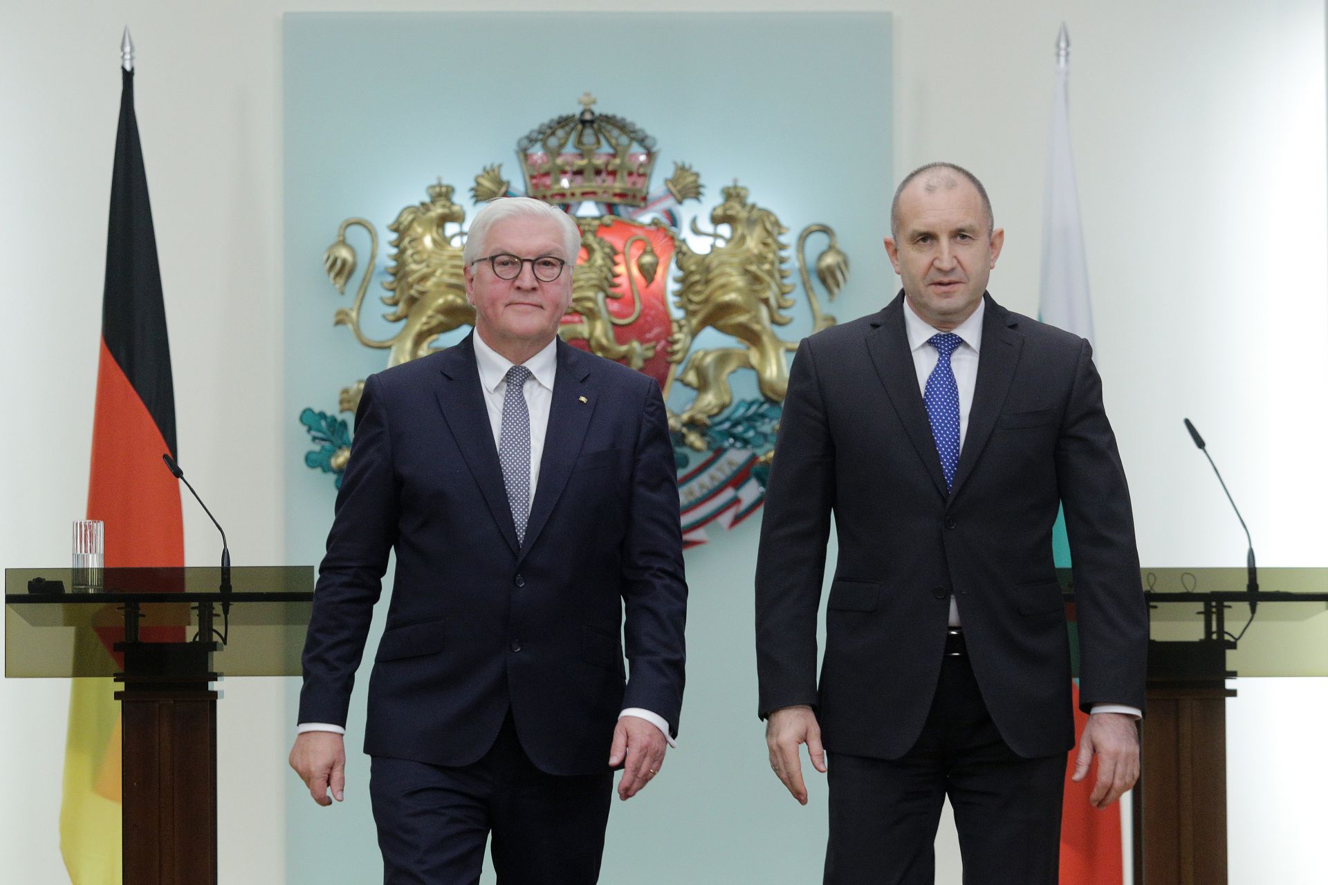 С президента Щайнмайер обсъдихме перспективите за стратегическа немска инвестиция в България, каза президентът Румен Радев