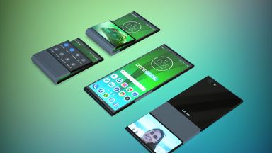 Lenovo патентова странен сгъваем телефон