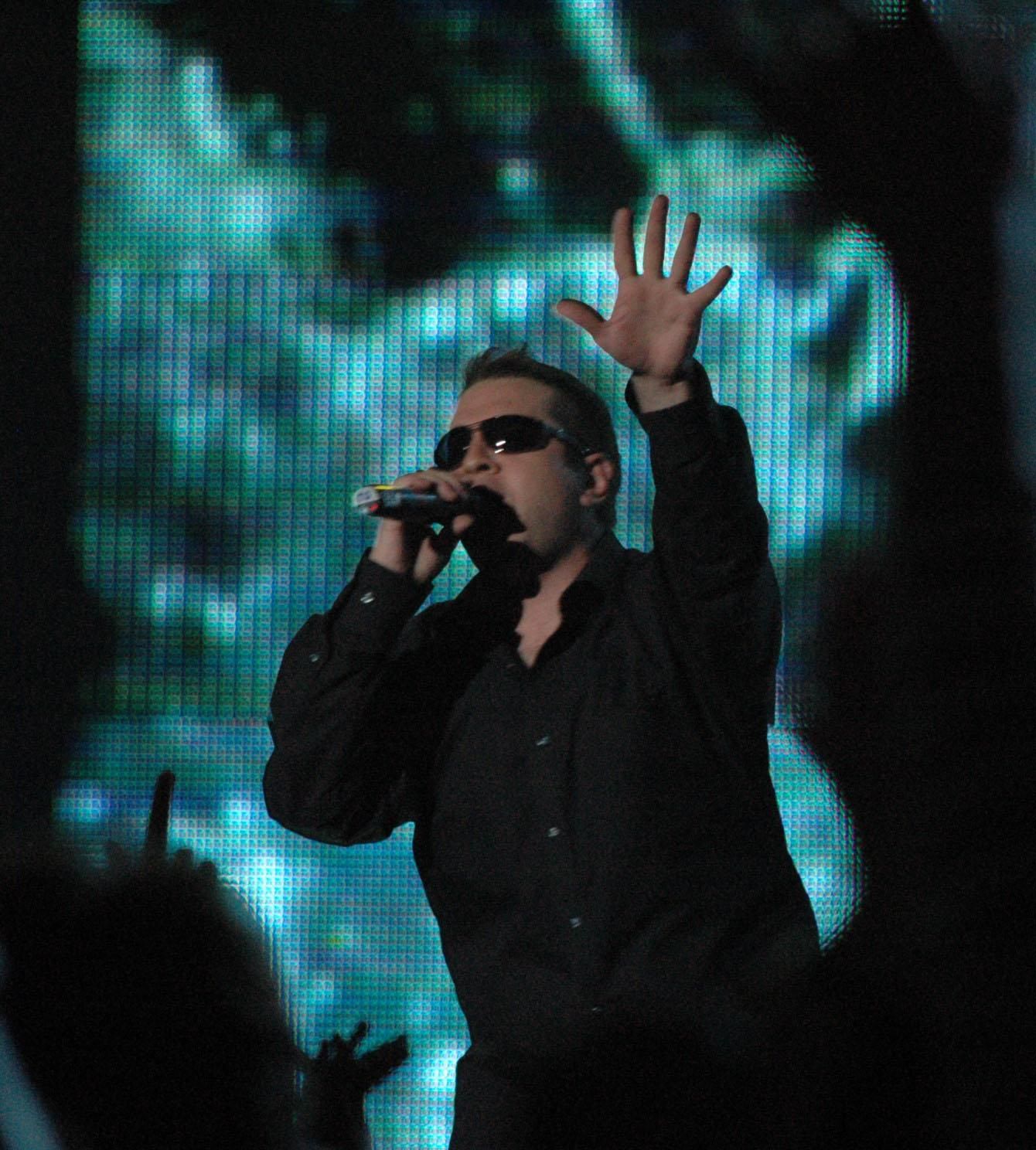 26 март 2007 г. - Явор Захариев на Шестите годишни музикални награди на "БГ Радио"
