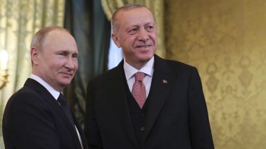 Ердоган похвали Путин за "контактите на такова високо ниво"