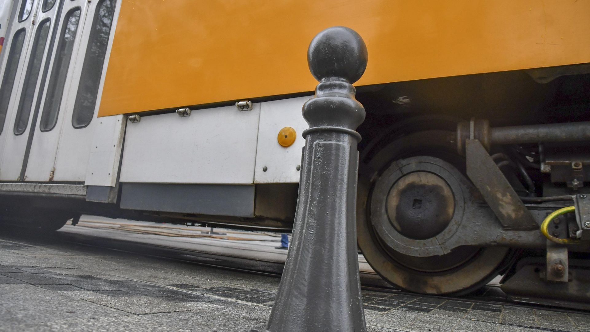 Станалите известни като перки на акули ограничители на столичната улица