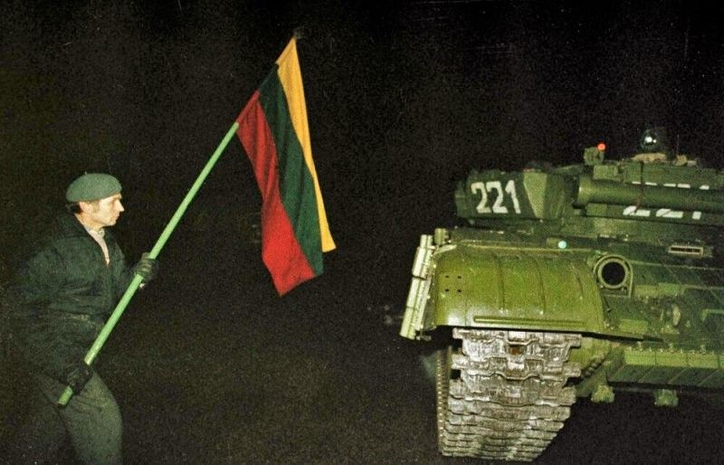 Литовец срещу руски танк