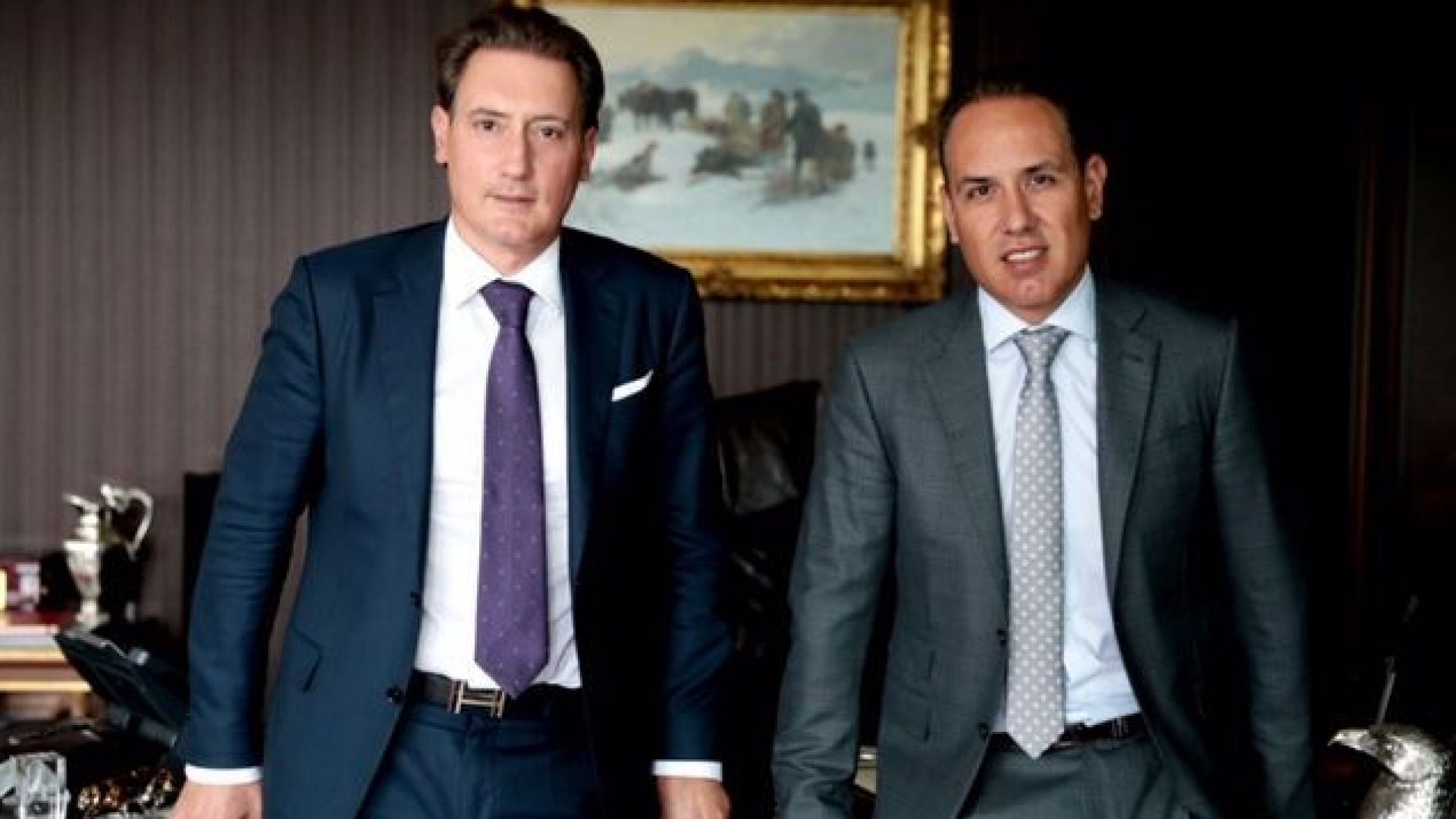 Собствениците на фармацевтичната компания Хювефарма и Лудогорец Кирил и Георги