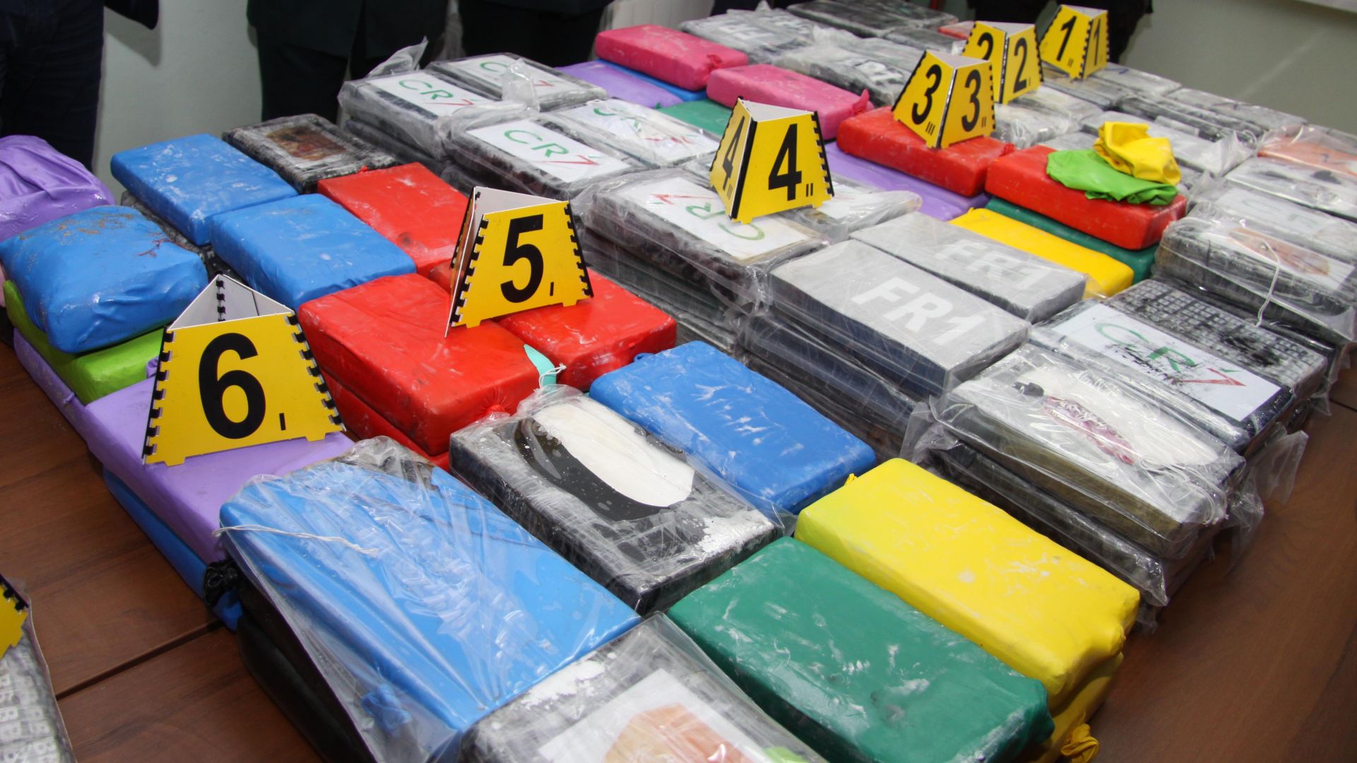 169 килограма е кокаинът който вчера около 16 30 часа е бил