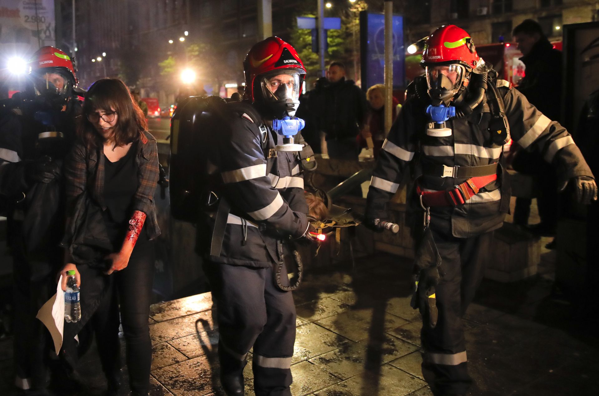 Сценария предвижда евакуацията на 200 ранени при две експлозии