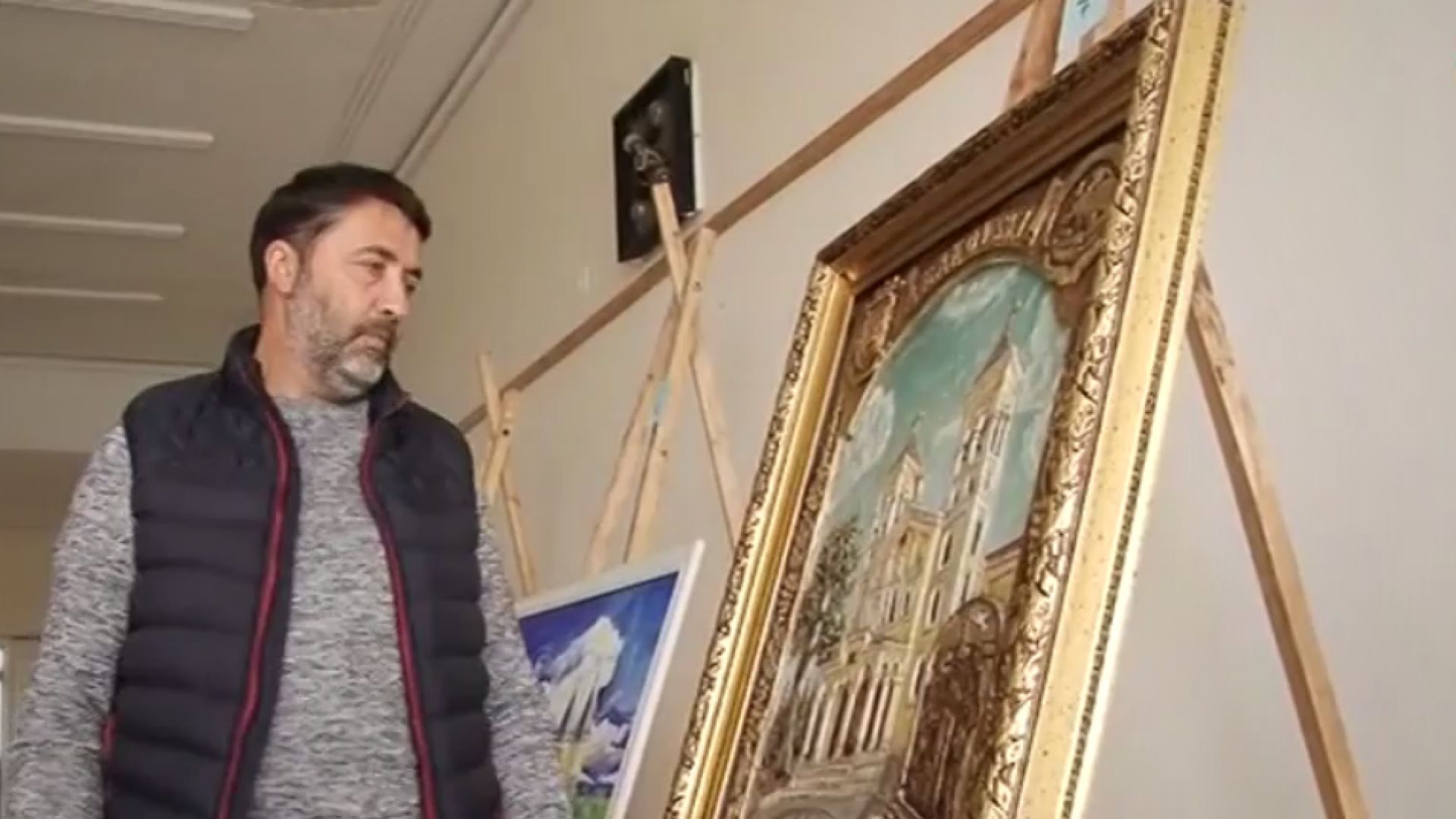 Картина със златен обков ще бъде подарена на папа Франциск