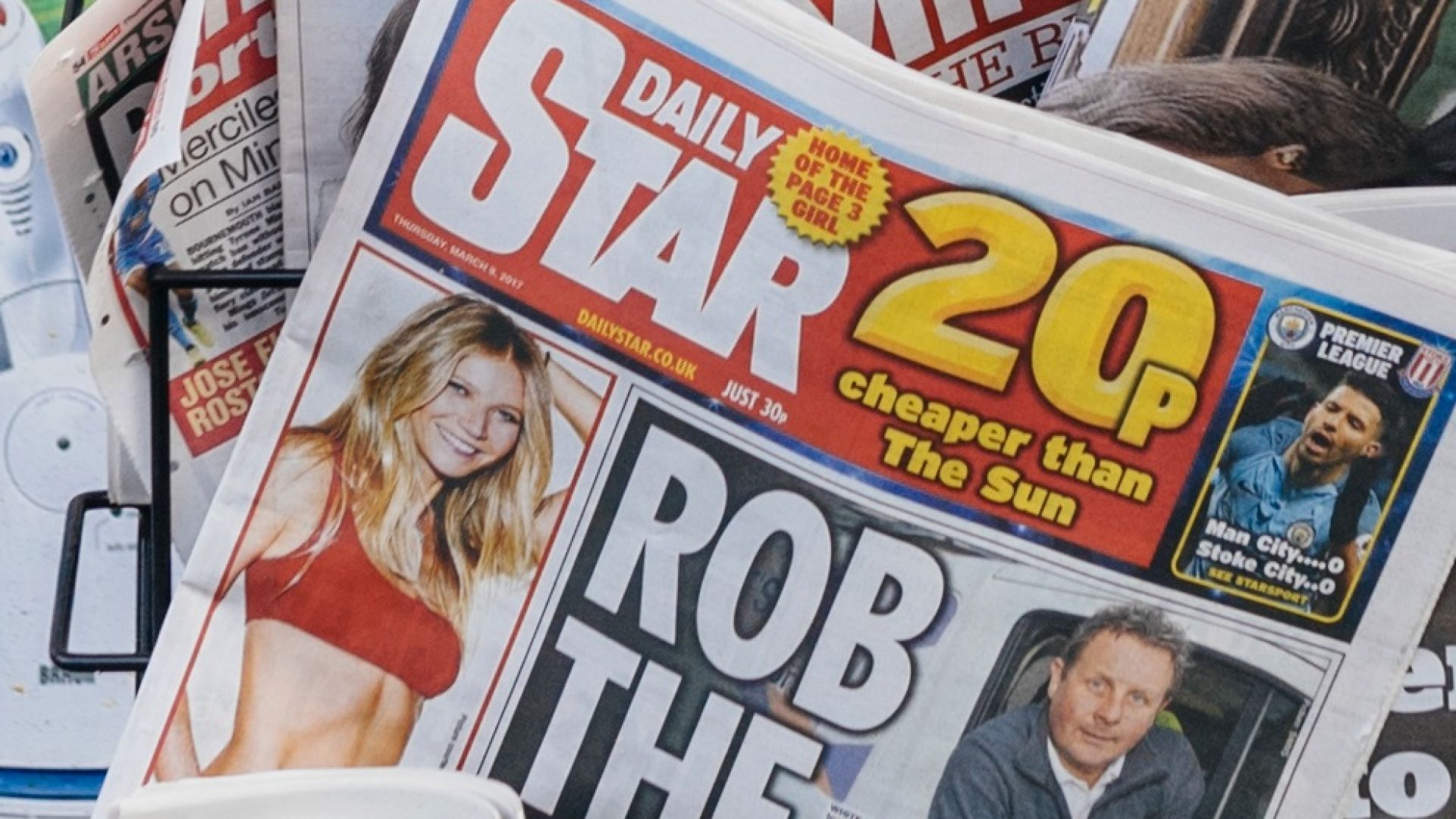 Британският ежедневник Дейли стар преустанови публикуването на снимки на жени