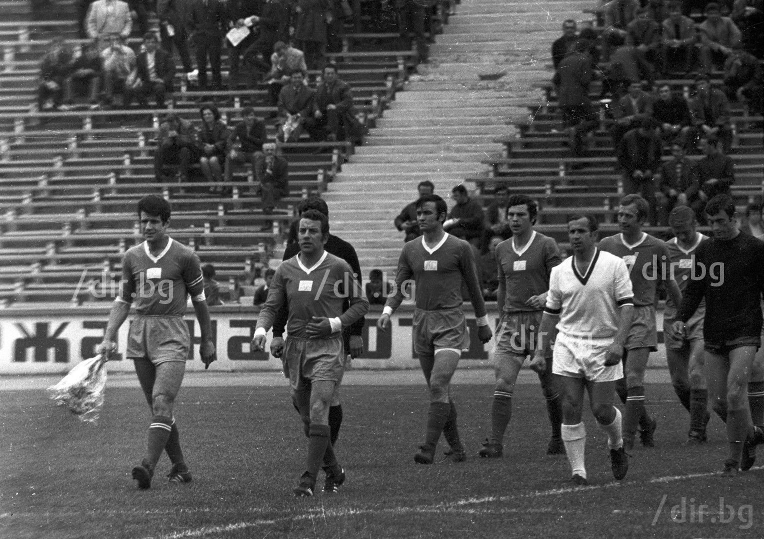 Последният мач в екипа на Левски - на "Герена", през пролетта на  1971 г.