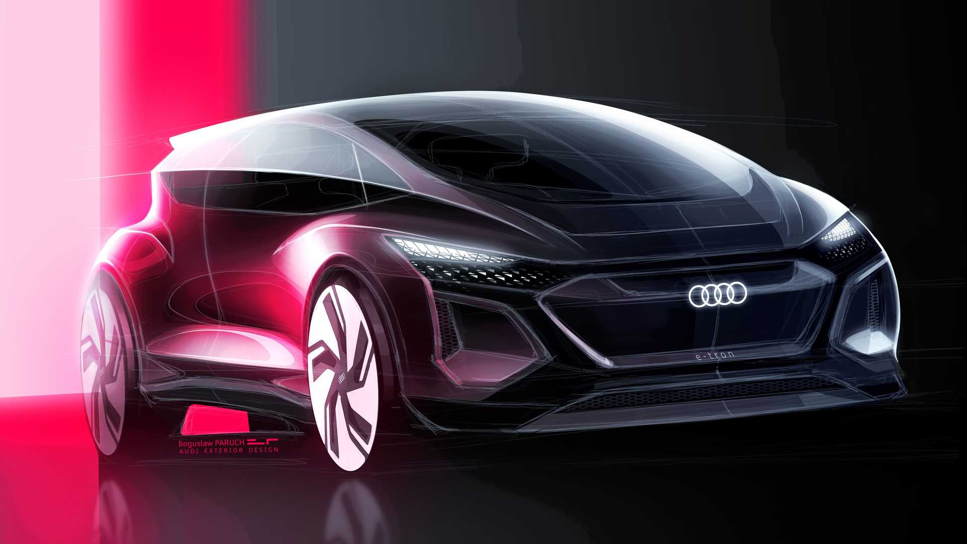 Audi вади горещ електро хечбек със задно задвижване