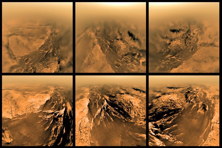 Реална снимка от повърхността на Титан