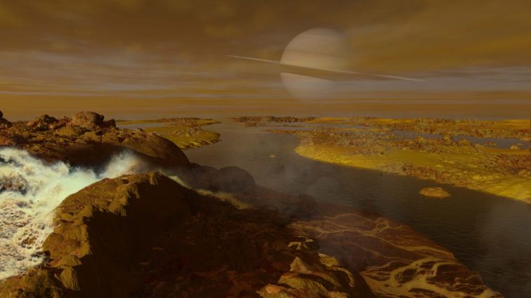 Повърхността на Титан