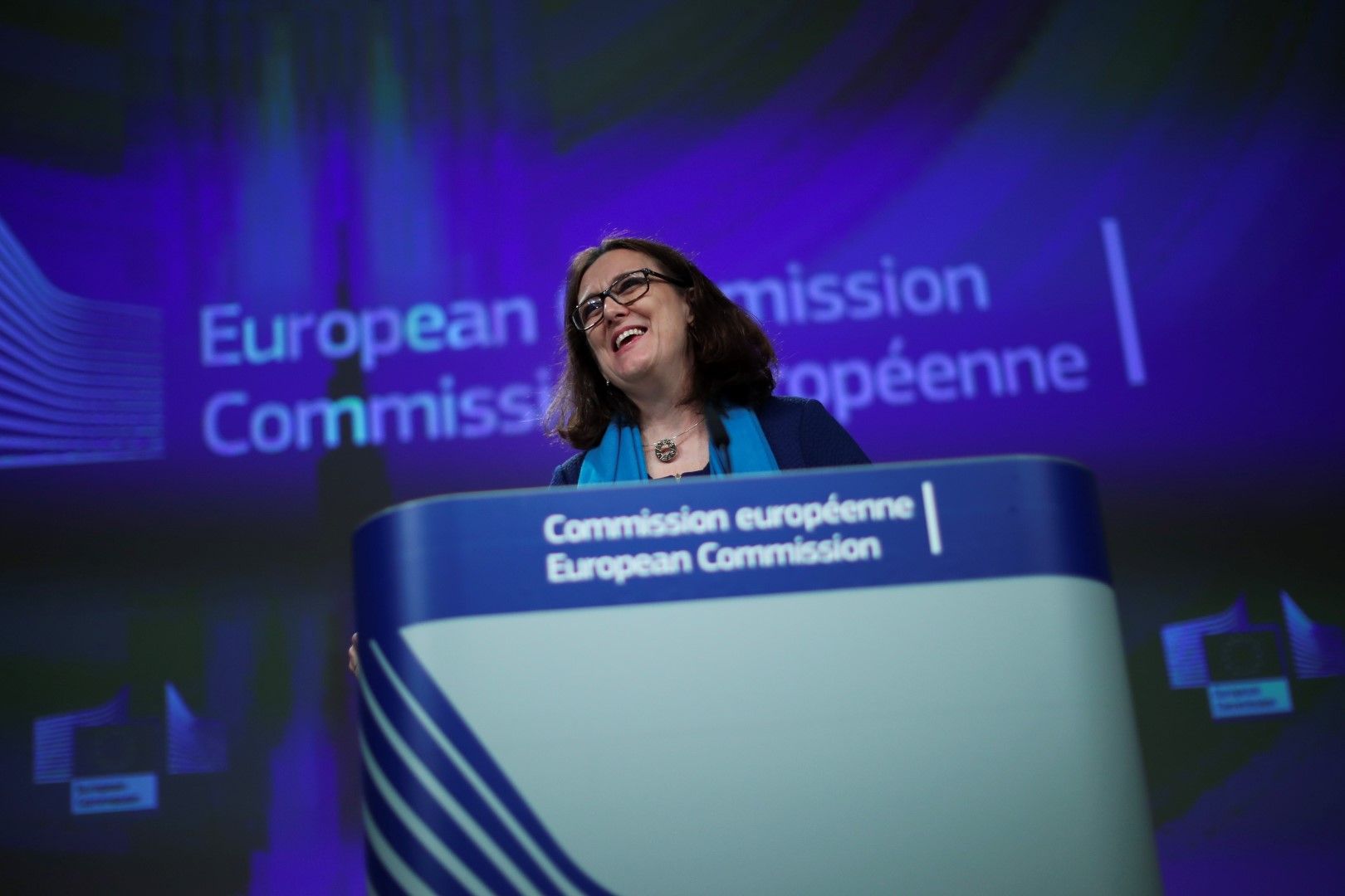 Еврокомисарят по търговията Сесилия Малмстрьом