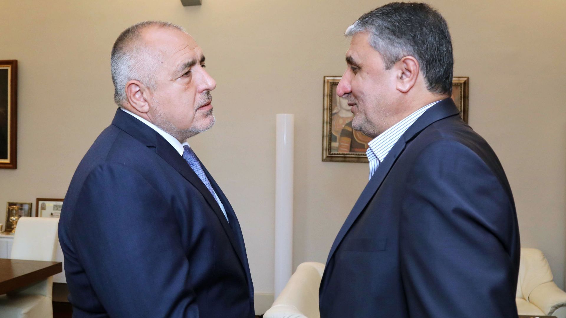 Министър председателят Бойко Борисов се срещна с министъра на пътищата и