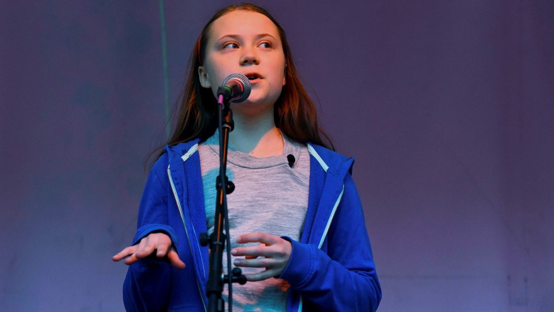 Младата екоактивистка Грета Тунберг стана поредната публична личност, която призова
