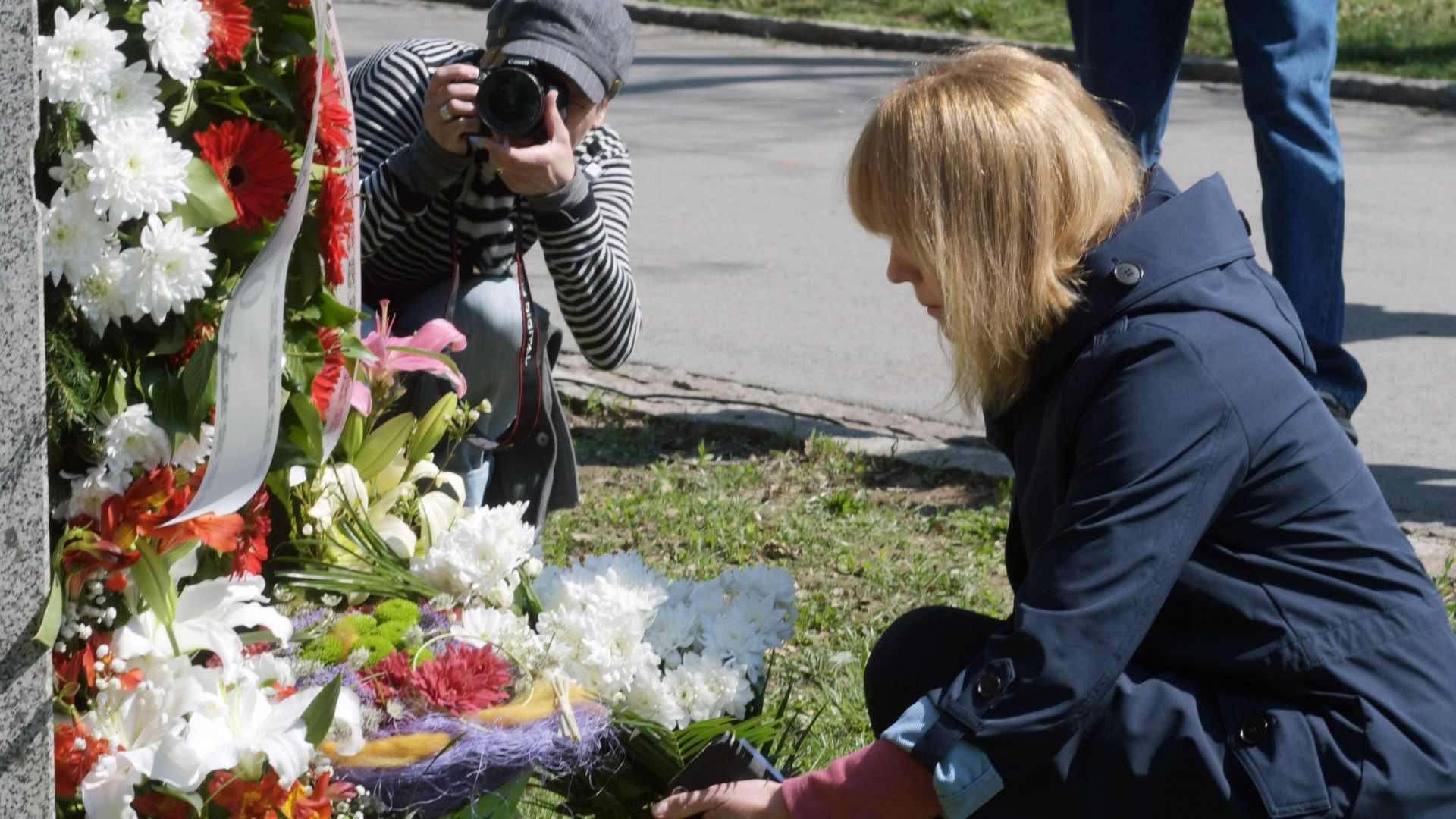 Кметът на столицата Йорданка Фандъкова и професор Панчо Владигеров младши откриха