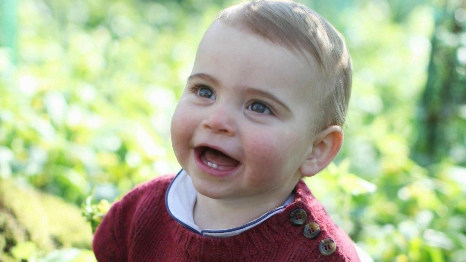 Кейт снима принц Луи за първия му рожден ден