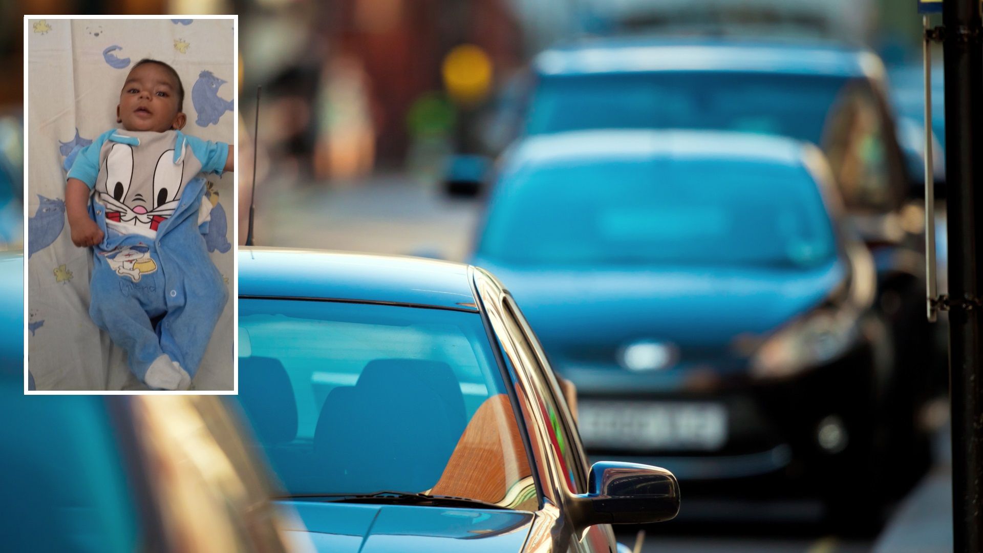 Бебе на видима възраст около 6 месеца е било изоставено