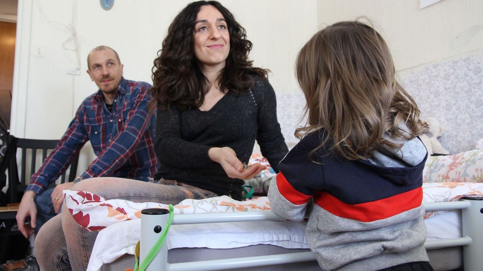 Двама членове на руската музикална група Пуси райът известна с