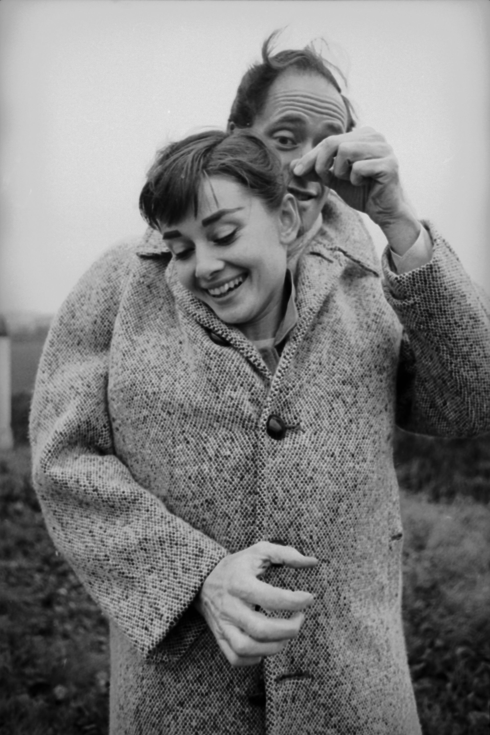 Одри Хепбърн със съпруга си Мел Ферер