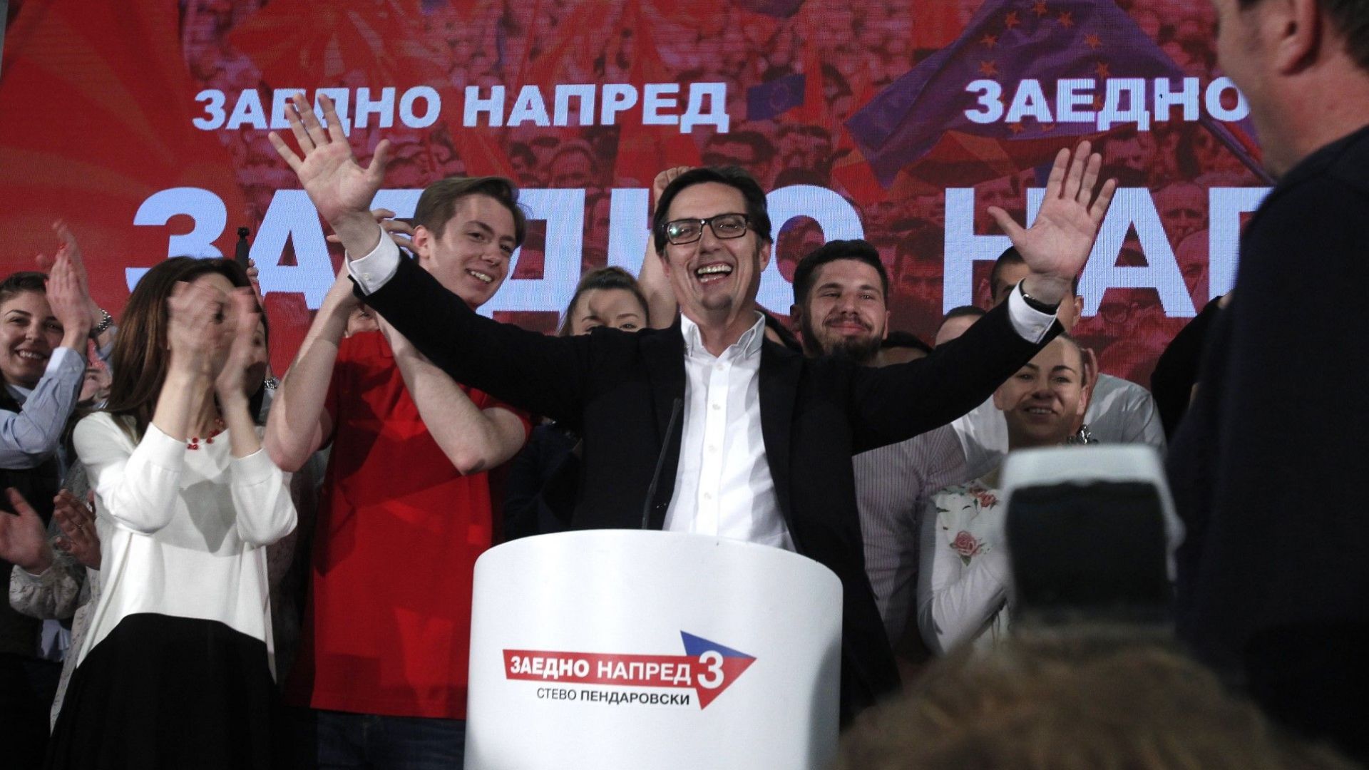 Кандидатът за президент на Северна Македония подкрепен от управляващата левоцентристка
