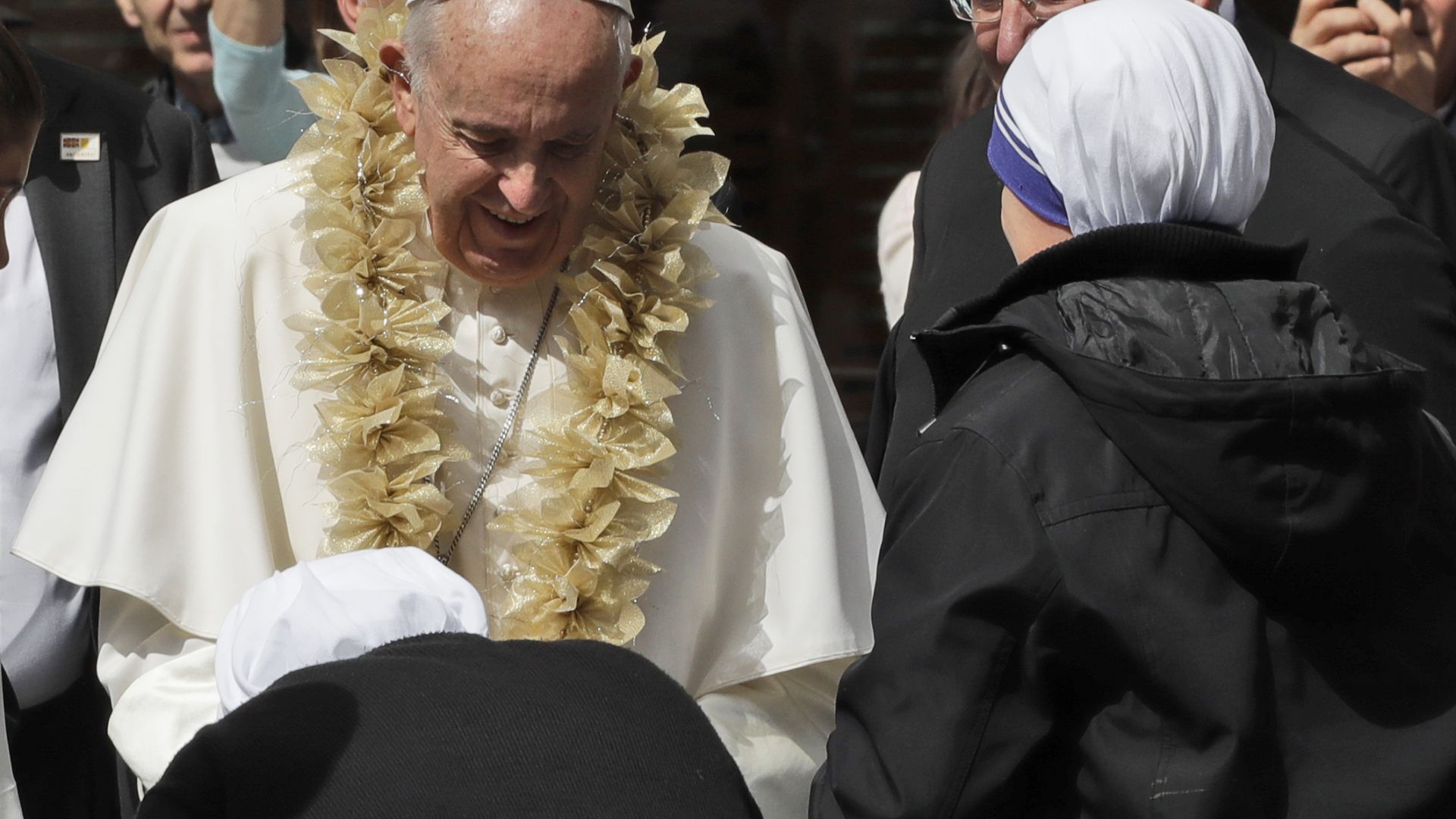 По време на първото си папско посещение в Северна Македония