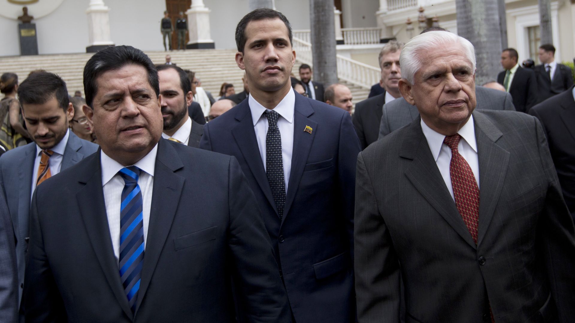 Едгар Самбрано дясната ръка на венецуелския опозиционен лидер Хуан Гуаидо