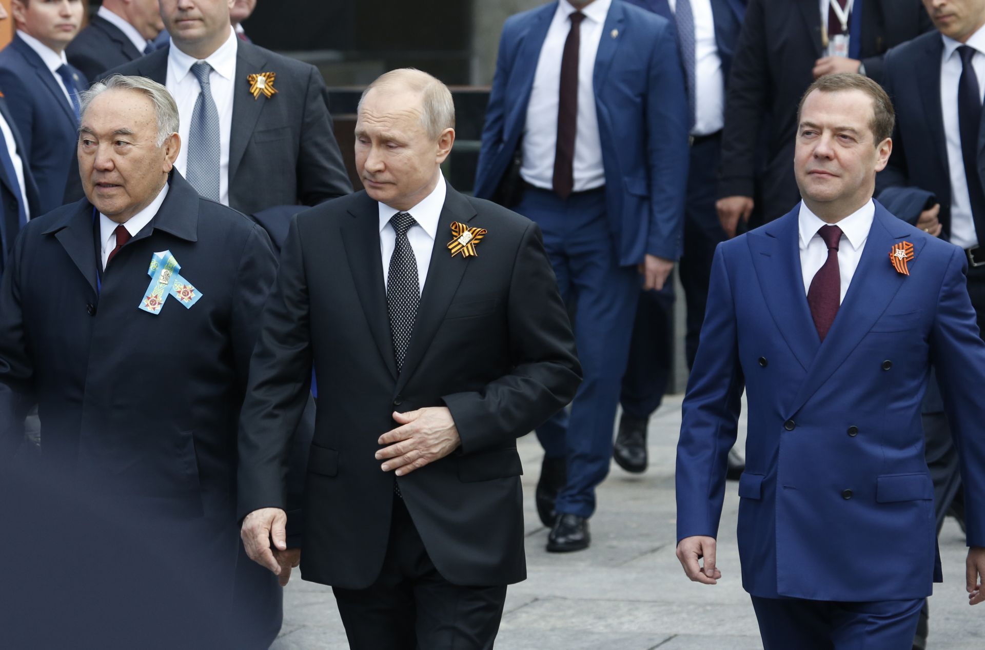 Държавният глава и премиерът Дмитрий Медведев