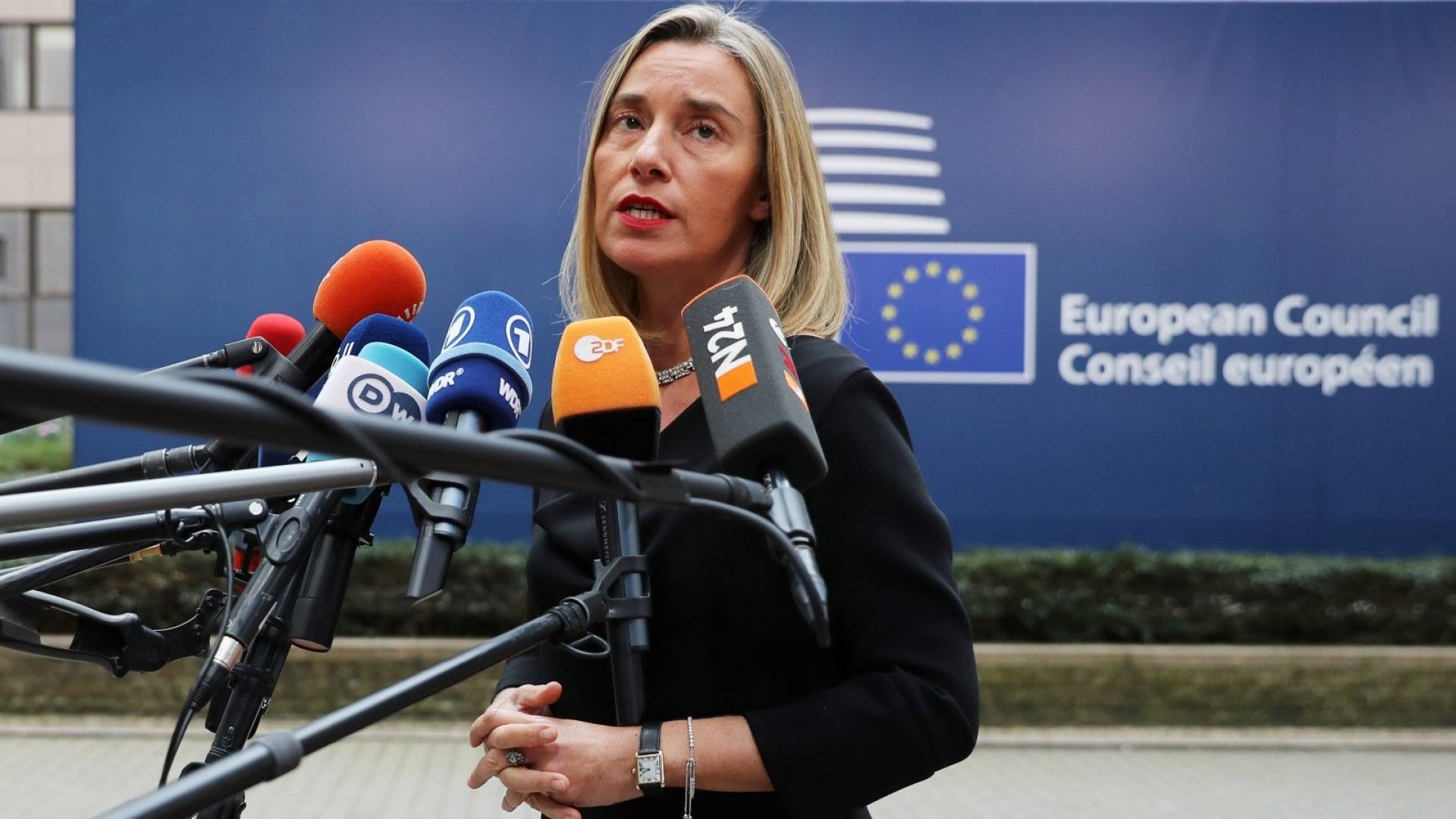 Европейските лидери които се събраха на неформална среща в румънския