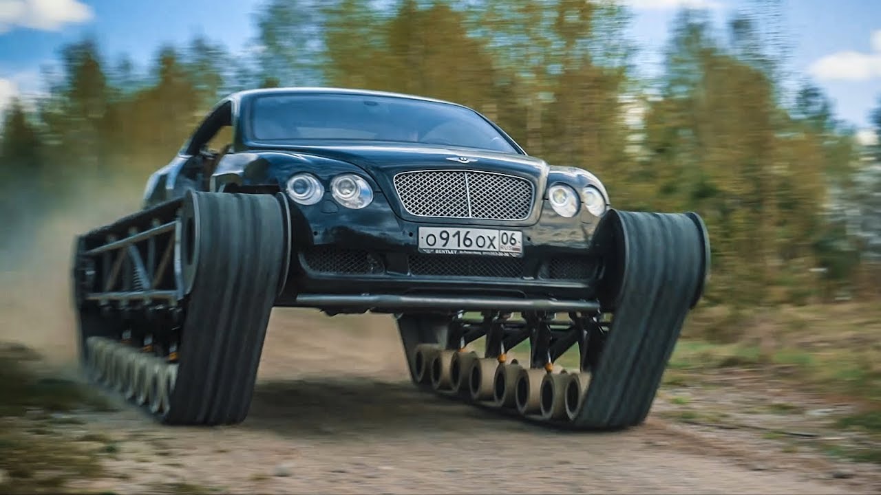 Руснаци превърнаха Bentley в танк (видео)