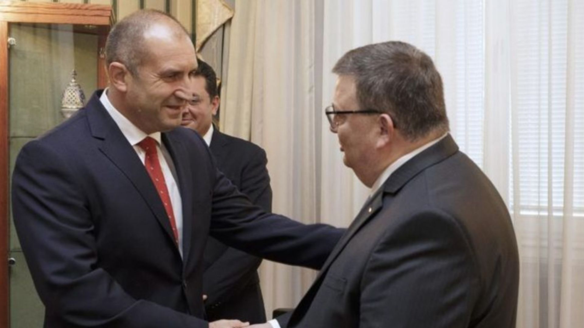 Президентът Румен Радев разговаря днес на Дондуков 2 с главния прокурор