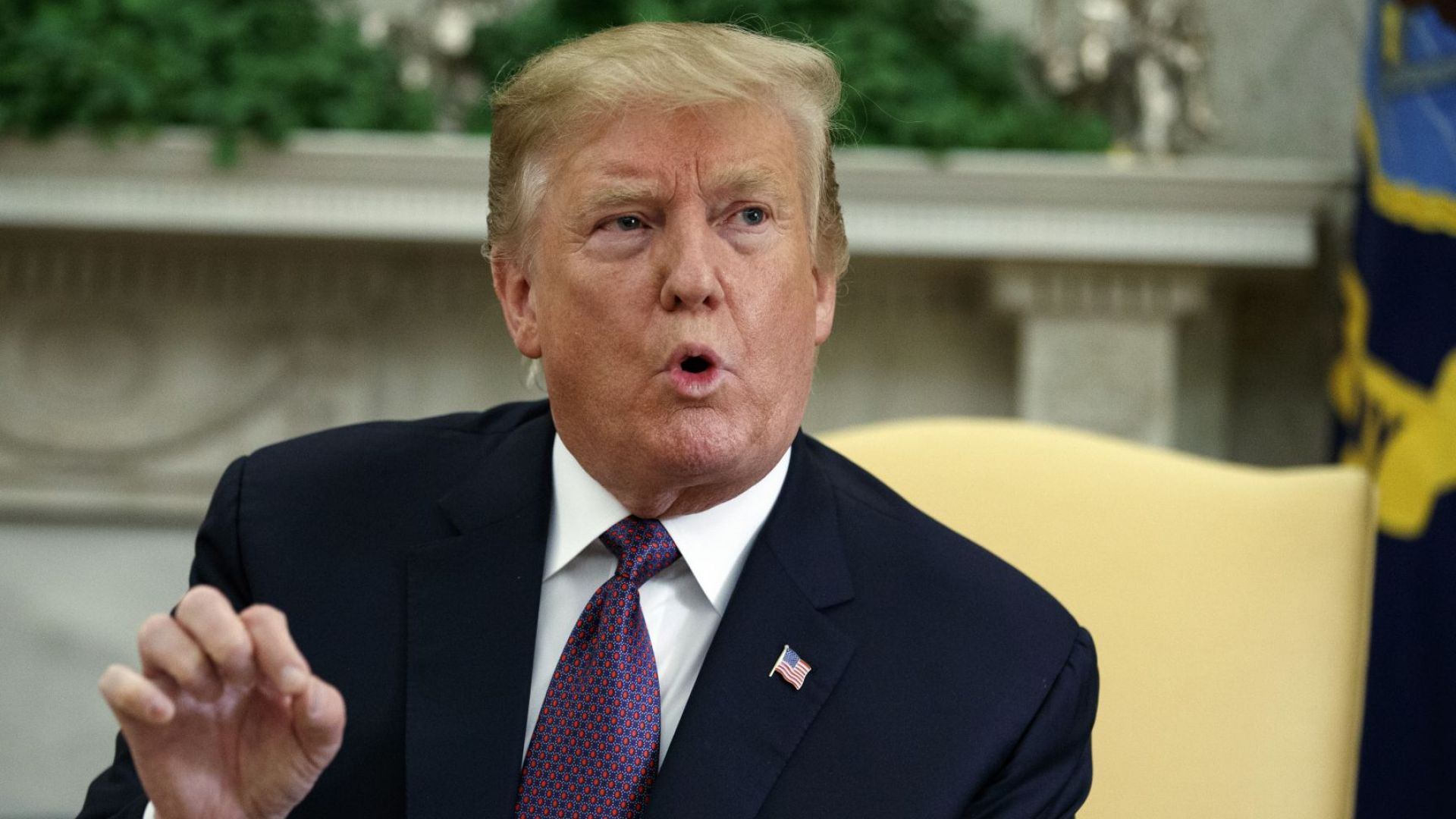 Президентът на САЩ Доналд Тръмп каза днес пред журналисти в