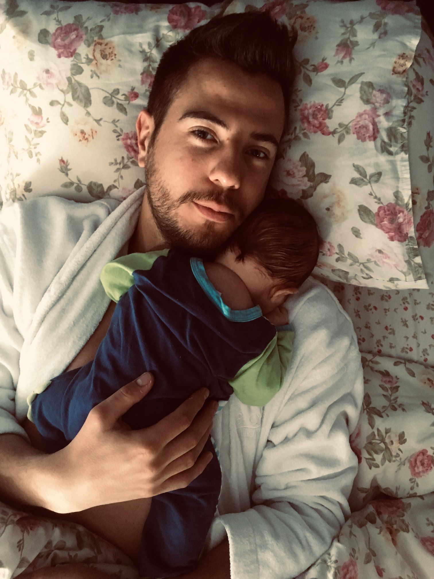 Илиян Любомиров със сина си Александър