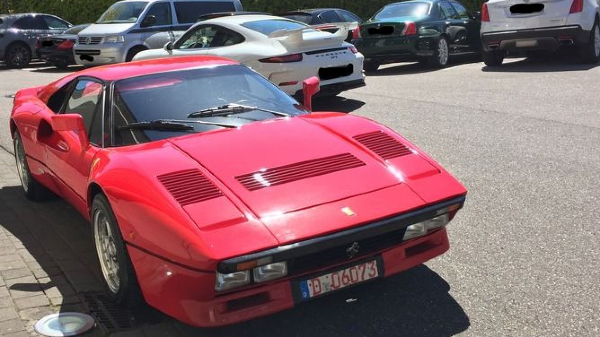 Германската полиция издирва ферари от 80 те години на миналия век