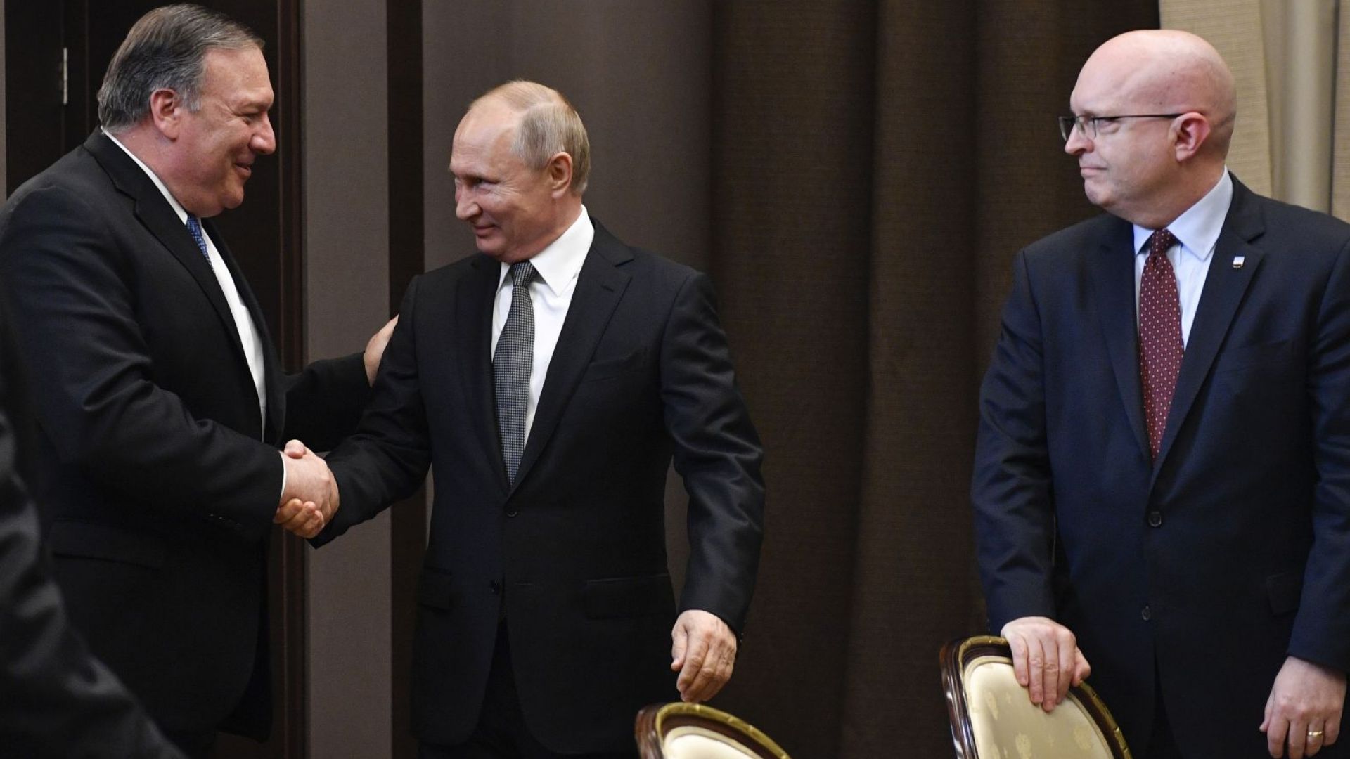 Руският президент Владимир Путин се срещна в Сочи с държавния