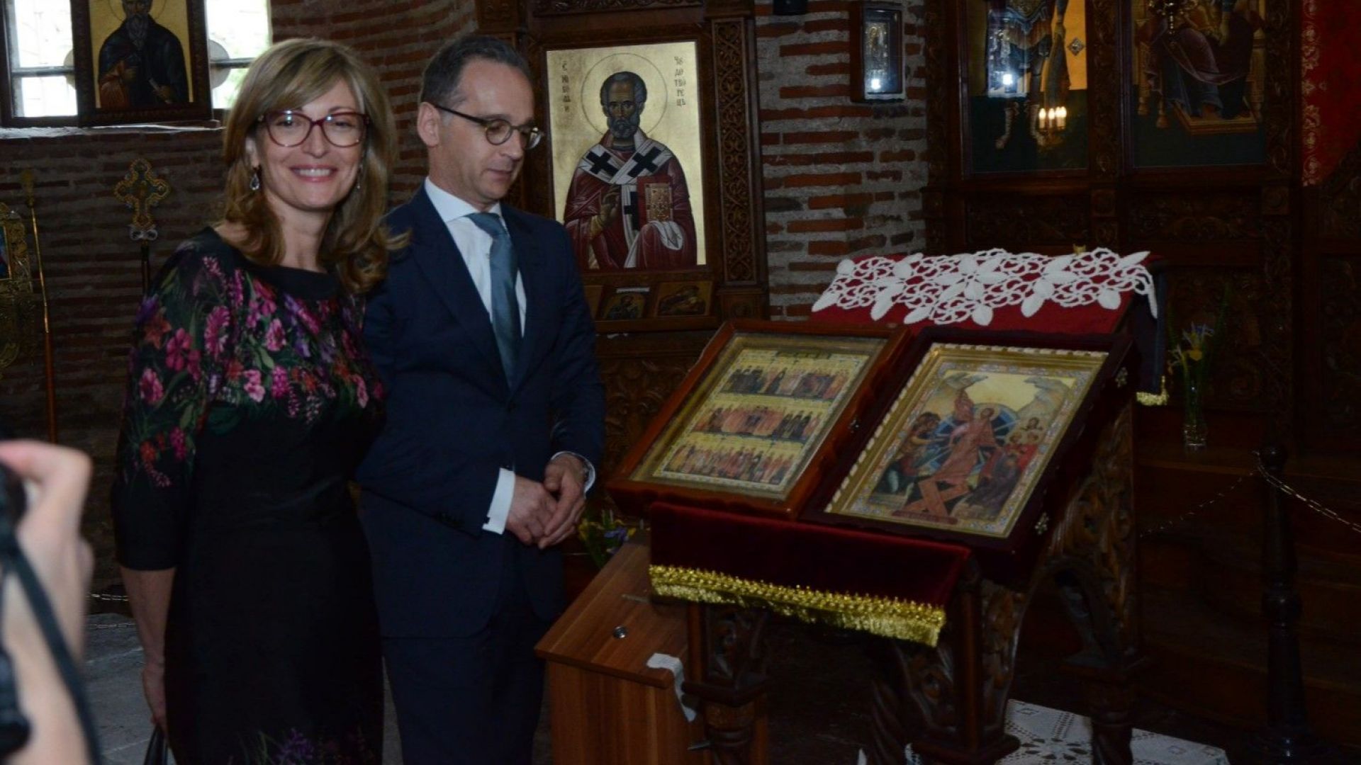 Министрите на външните работи на България и Германия Екатерина Захариева