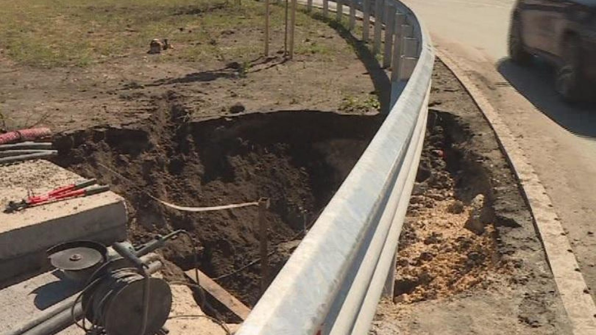 Първата по тежка буря след откриването на новоизградения булевард Васил Левски