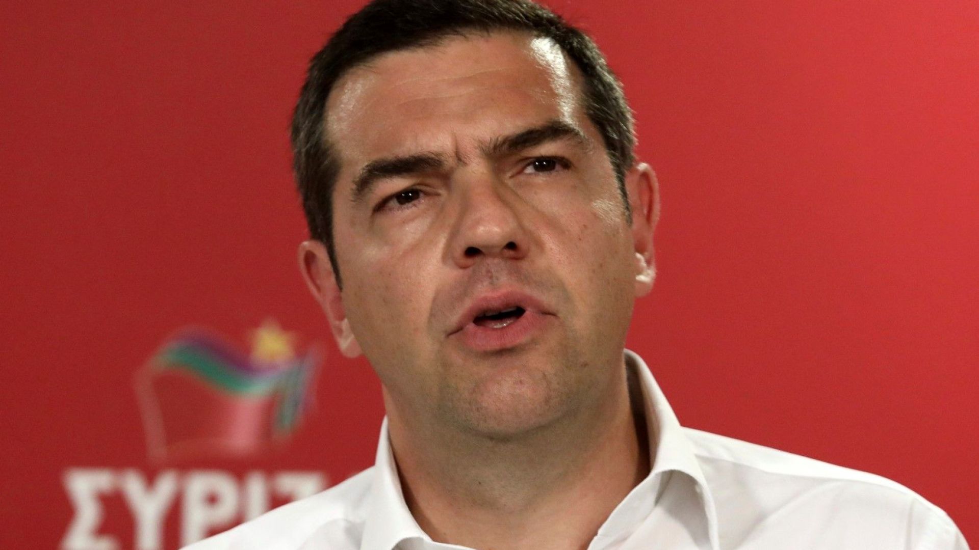 Министър председателят на Гърция Алексис Ципрас чиято лява партия понесе тежко