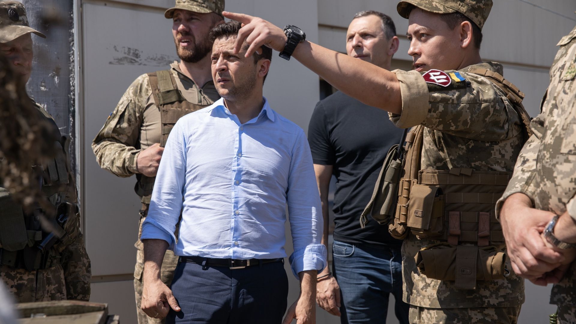 Президентът на Украйна Володимир Зеленски изрази днес възмущението си от