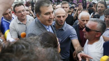 Бившият президент в изгнание Михаил Саакашвили заяви днес че се