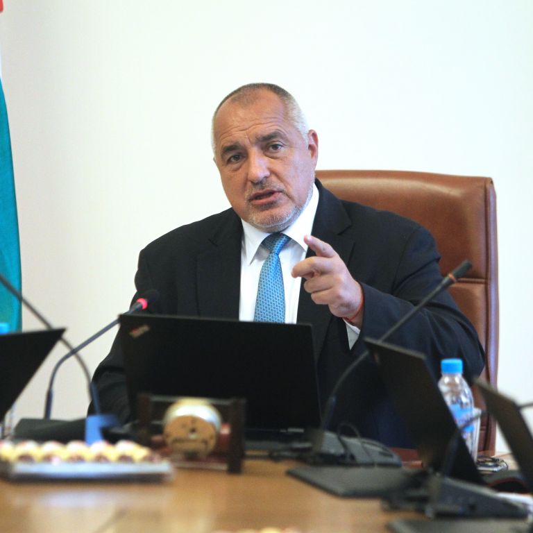 Бойко Борисов, премиер, председател на ГЕРБ
