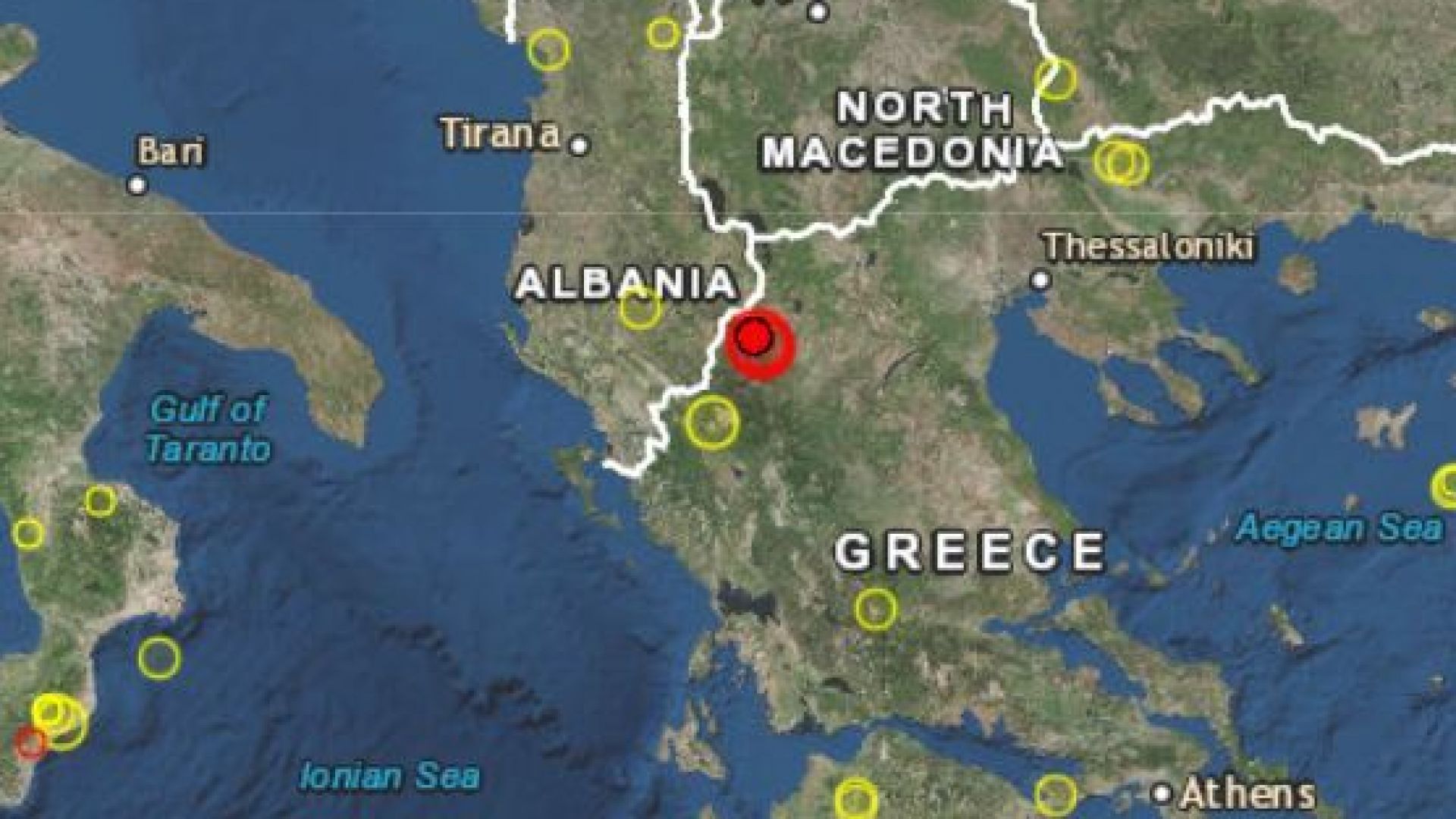 Земетресение с магнитуд 5 3 по Рихтер разтърси селски райони югоизточно