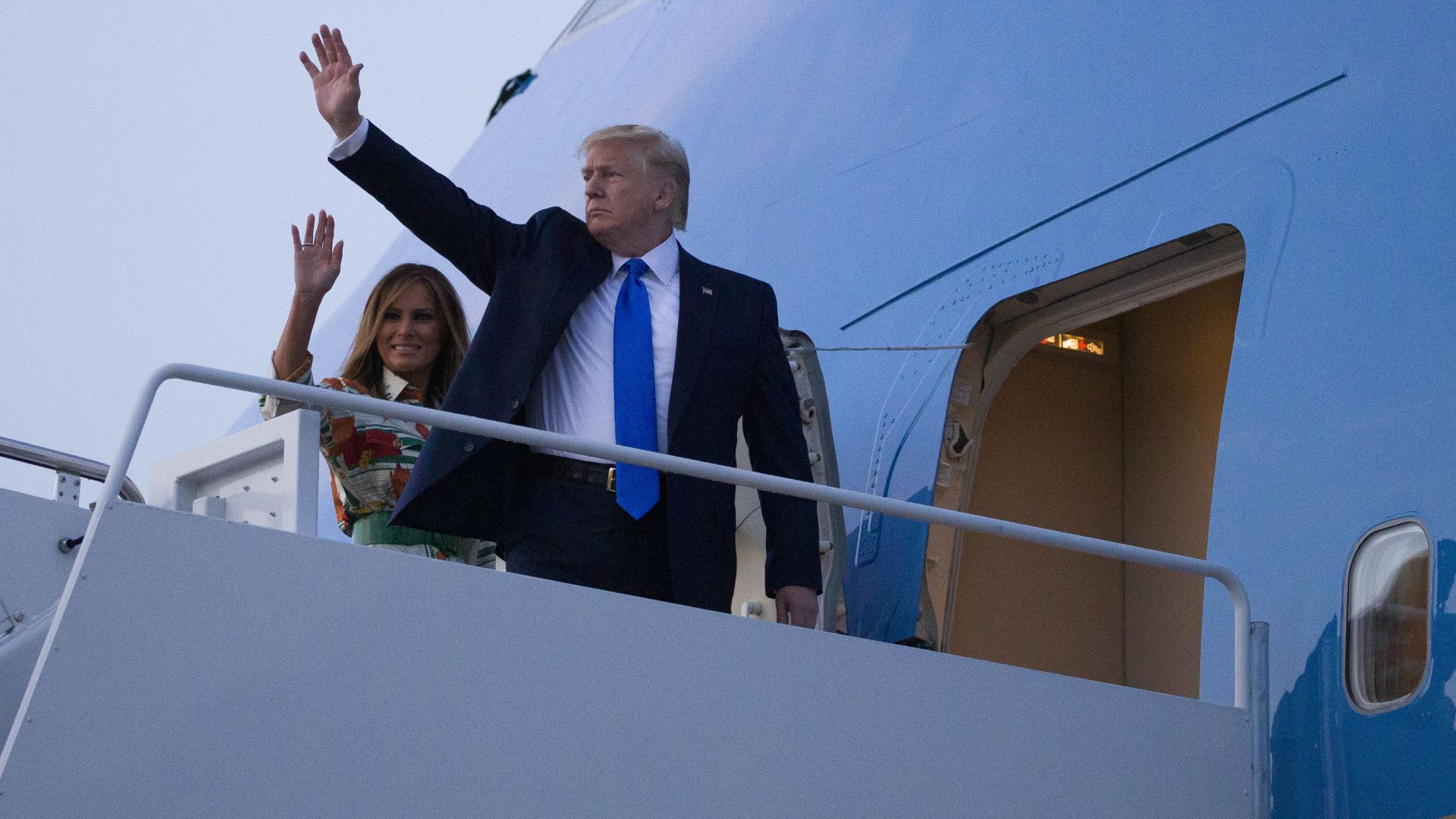 Днес започва тридневно посещение на американския президент Доналд Тръмп във