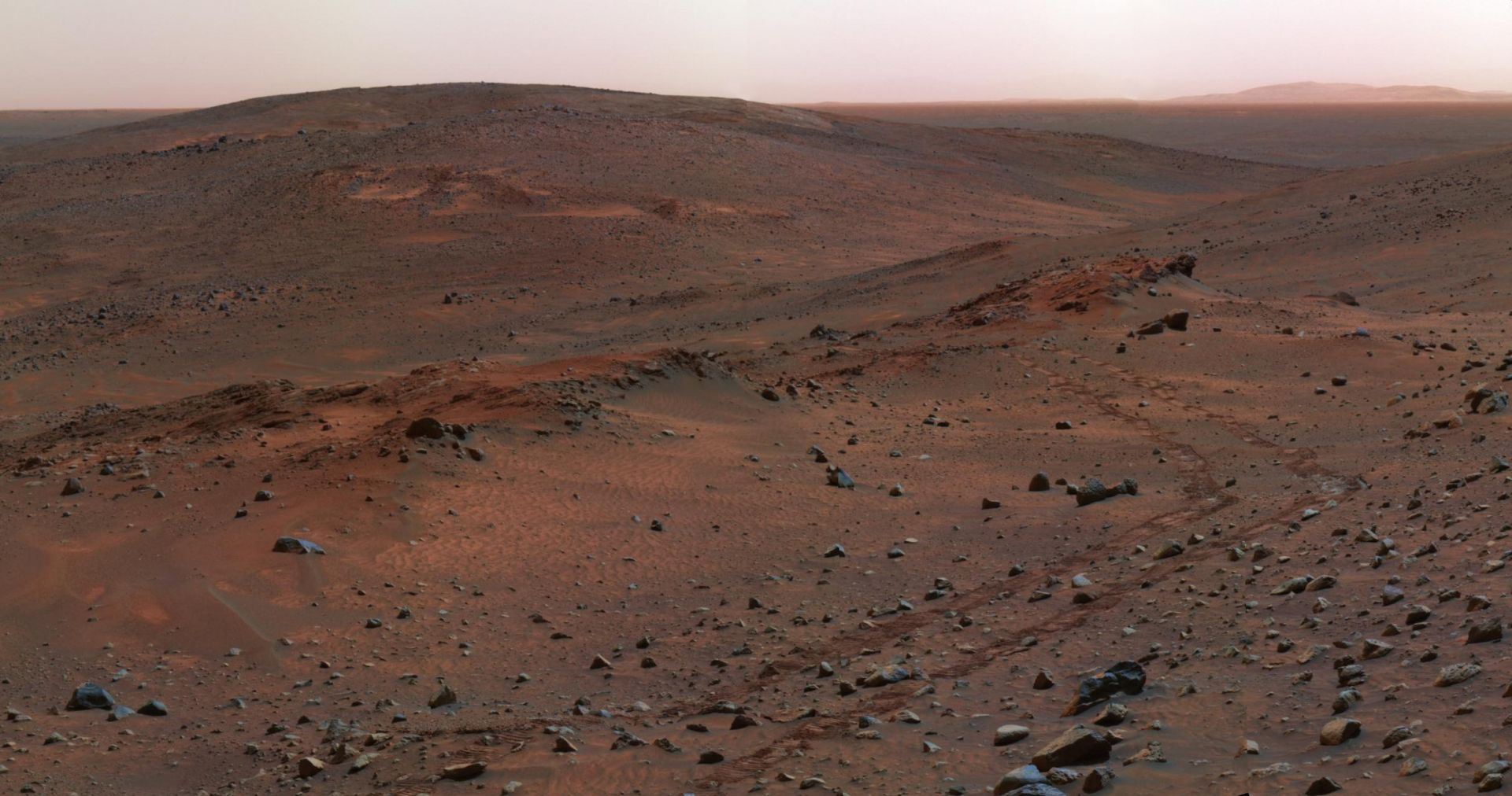 Кратерът Гусев на Марс