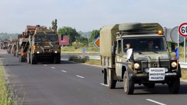 От МО предупредиха за колони от военна техника по магистралите "Тракия" и "Марица"