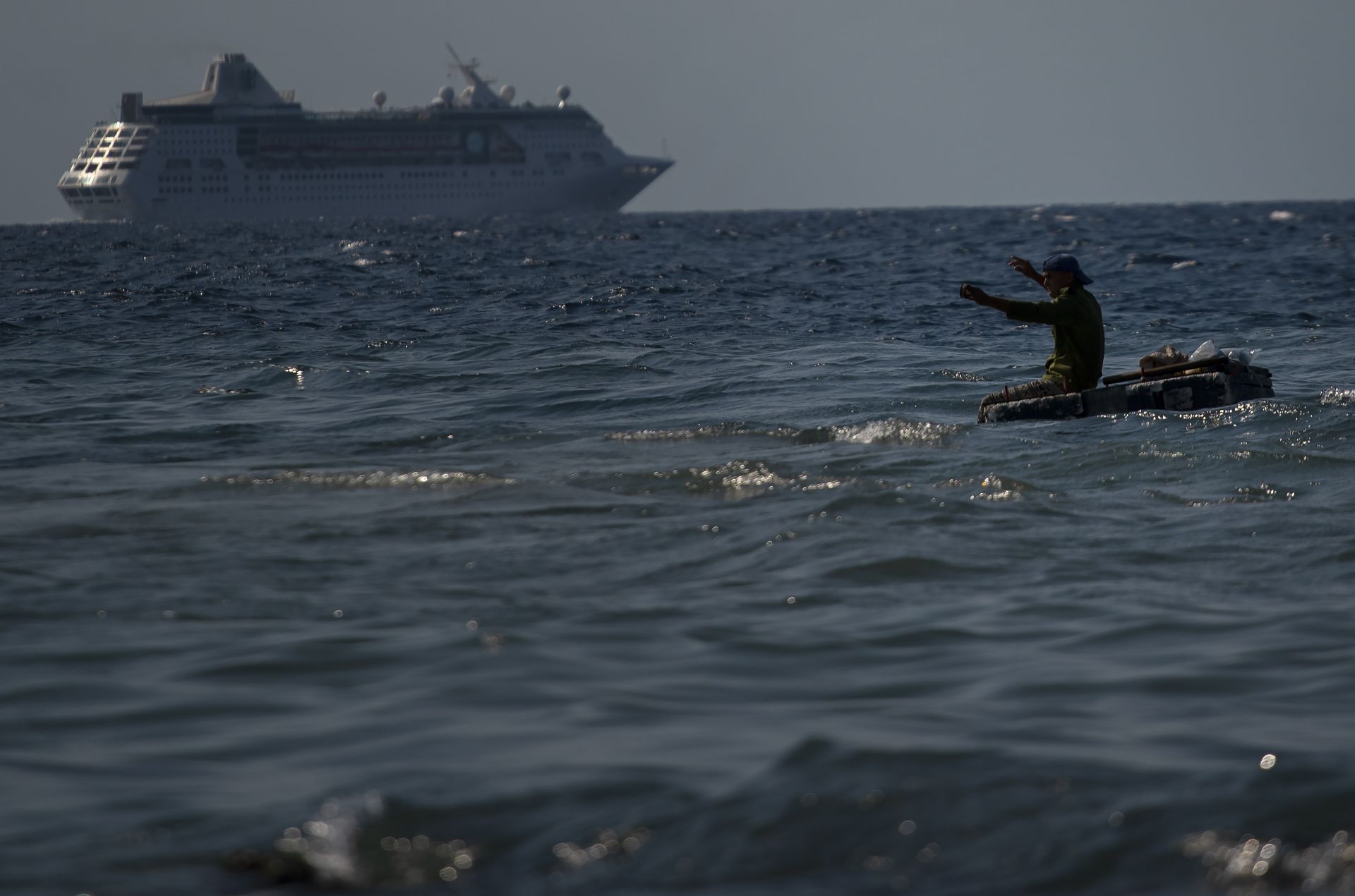 Последният американски круизен кораб "Императрицата на моретата" напусна Куба