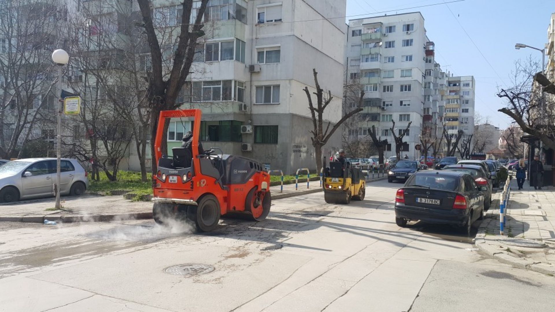 Започна работа по рехабилитация на по малките улици във Варна Възложени