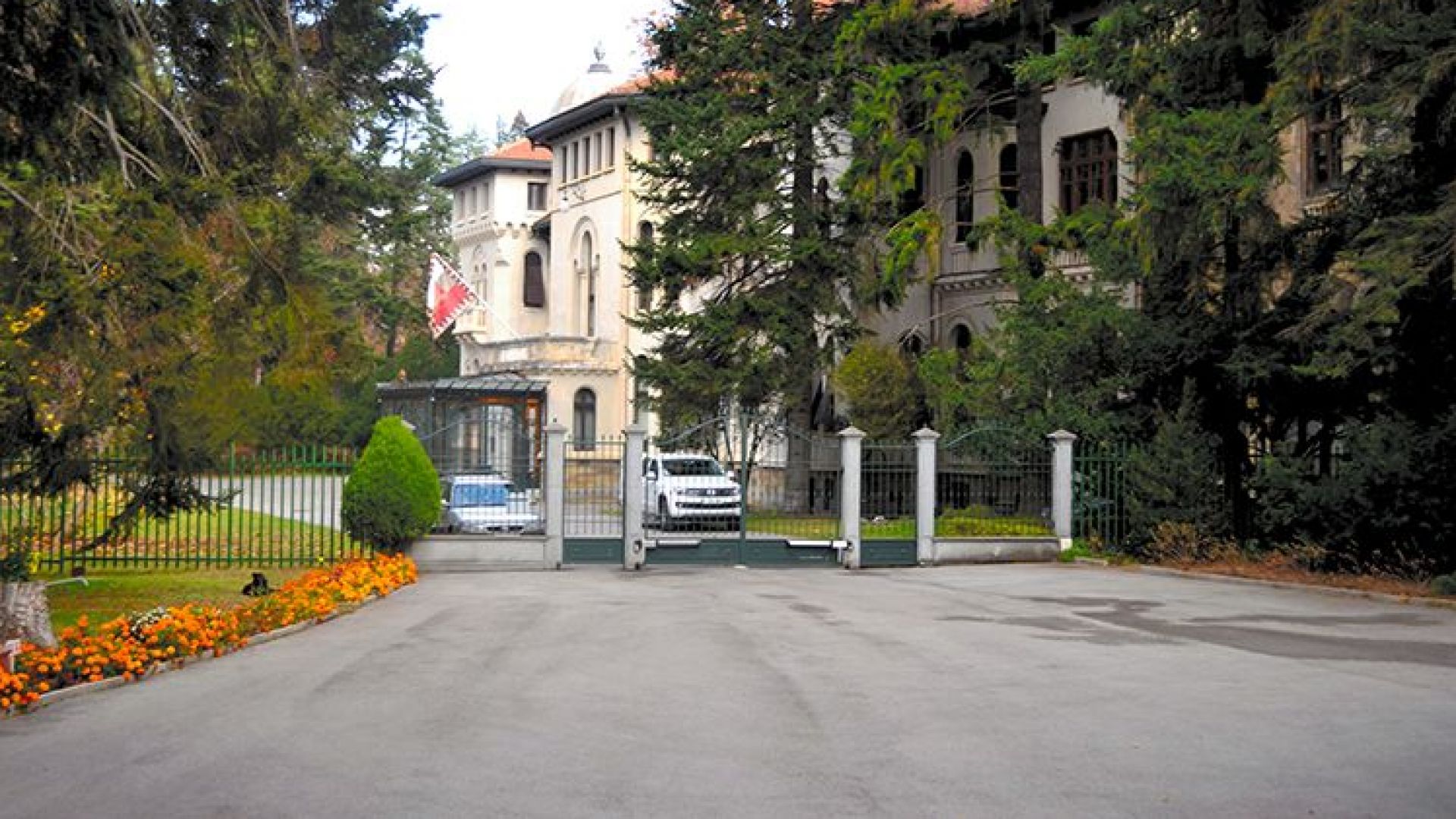 В дворец насред огромна гора в покрайнините на София един