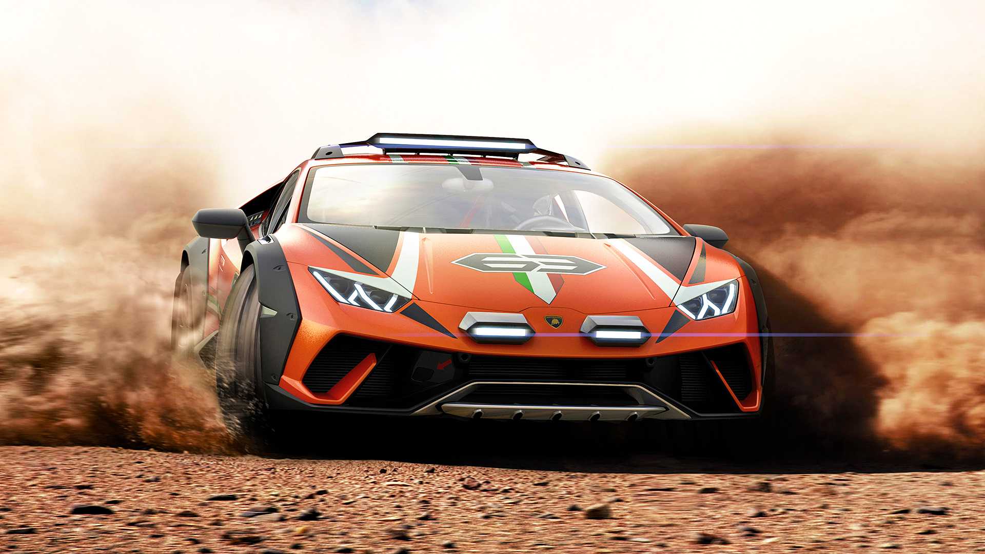 Lamborghini с офроуд версия на Huracan